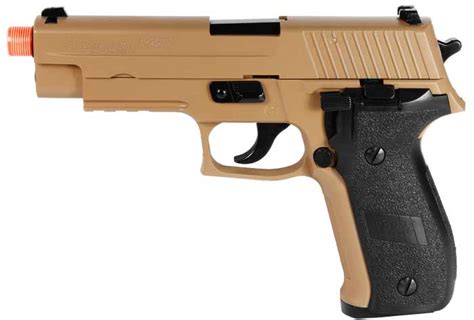 Sig Sauer P226 Full Metal Blowback Gas Pistol Tan