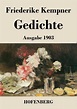 Gedichte, Friederike Kempner | 9783843035859 | Boeken | bol.com