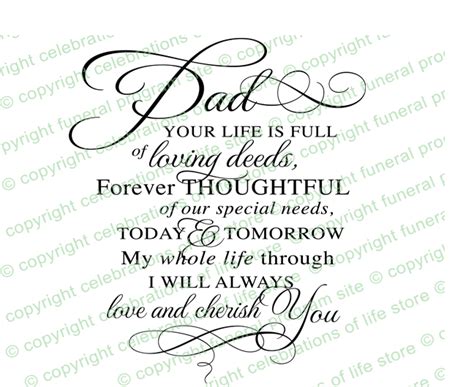 Funeral Quotes For Dad From Daughter Blogs