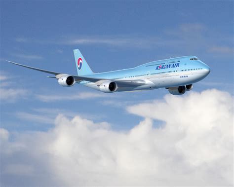 Korean Air To Add Boeing 747 8 Intercontinentals And 777 300er Jets To