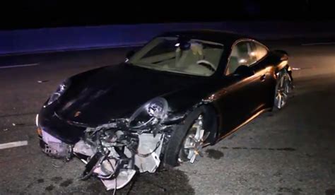Porsche 911 Driver Crashes On The German Autobahn After Drinking