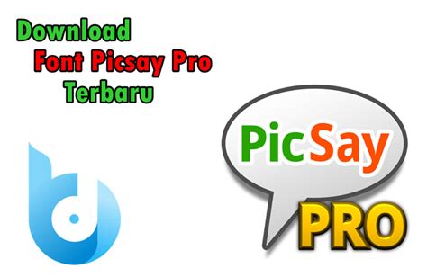 Download Kumpulan Font Picsay Pro Lengkap Terbaru