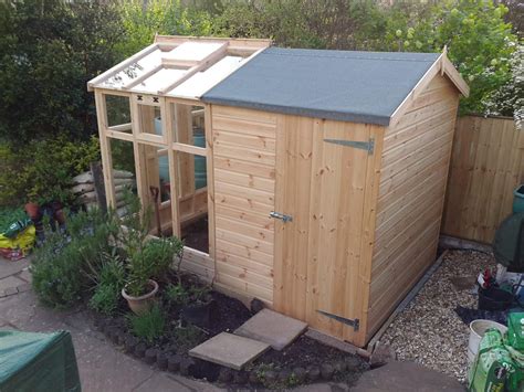 You might want to enlist the help of a friend or a family member for this task as you will probably need help lifting panels into place. Bespoke Wooden Greenhouse & Shed Combination Building ...