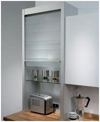 1450 x 600mm unit tambour door kit stainless steel shutter. Hafele Tambour Units / Roller Shutter Kitchen Units/ Glass Tambour Kitchen Units