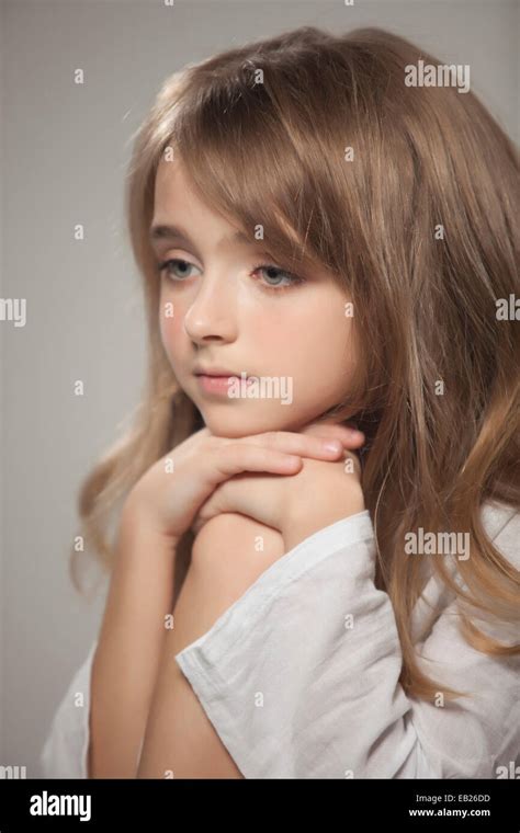 Portrait Of Beautiful Teen Girl Stock Photo 75651673 Alamy