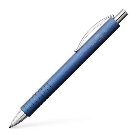 Ballpoin dikenal sebagai jenis alat tulis yang paling umum digunakan. Faber-Castell Essentio Ballpoint Pen - Blue Aluminium