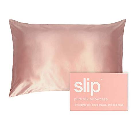 Slip King Silk Pillowcase Pink Slipsilk Pure Mulberry 22 Momme Silk