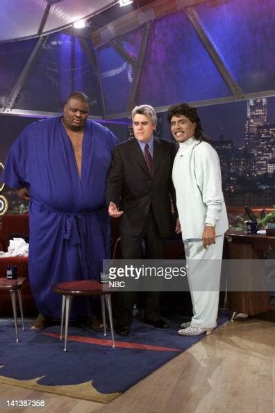 Sumo Wrestler Manny Yarbrough Host Jay Leno And Musical Guest ニュース
