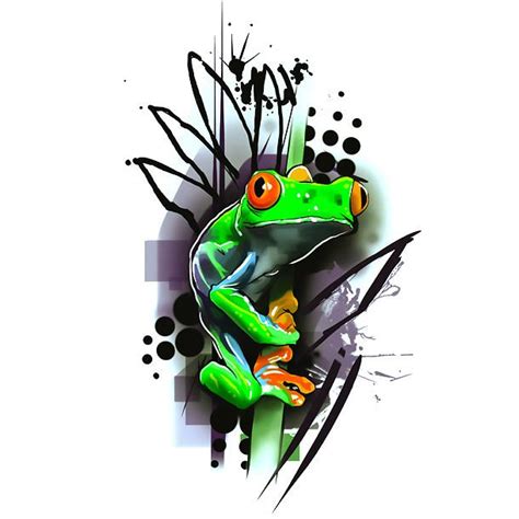 Tree Frog Tattoo Design Frog Tattoos Tree Frog Tattoos Frog Art