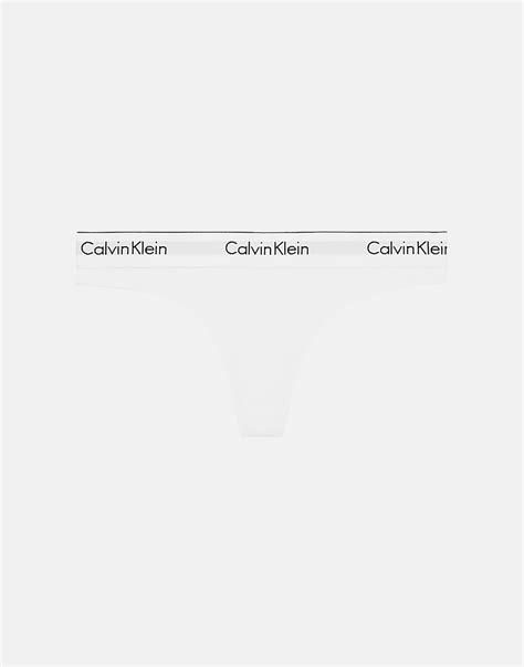 Calvin Klein Thong Underwear White Subwear