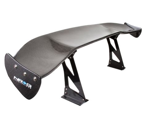 Exterior WING NRG CARBON FIBER GT STYLE 69 JDM RACING REAR TRUNK
