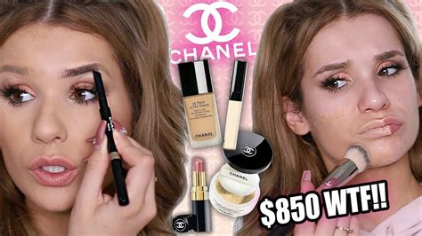 Full Face Testing Chanel Makeup Worth It Or Toss It Youtube
