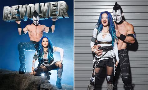 Doyle Of The Misfits And Alissa White Gluz Of Arch Enemy. 