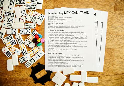How To Play Mexican Train From Thirty Handmade Days
