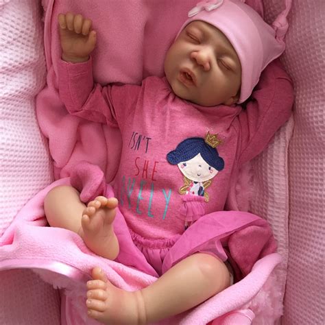 Reborn Baby Doll Girl Big Newborn Amy 22 Size Rooted Etsy