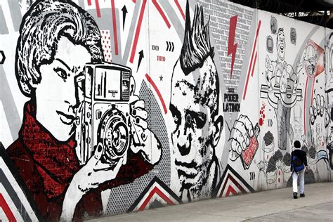 Graffiti Murals Vandalism—street Art Takes On Various Names But One