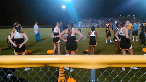 Cheerleaders At The Football Game Youtube