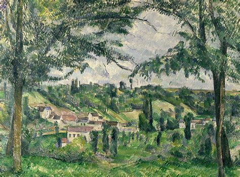 Landscape Painting By Paul Cezanne