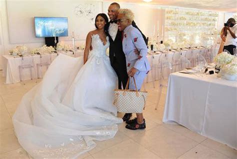 Minnie Dlaminis White Wedding Breaks The Internet