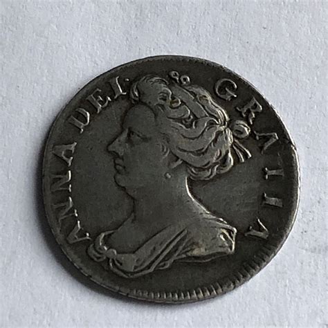 Sixpence 1705 Middlesex Coins
