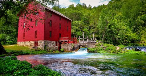 Explore Alley Spring And Mill Within The Ozark National Scenic