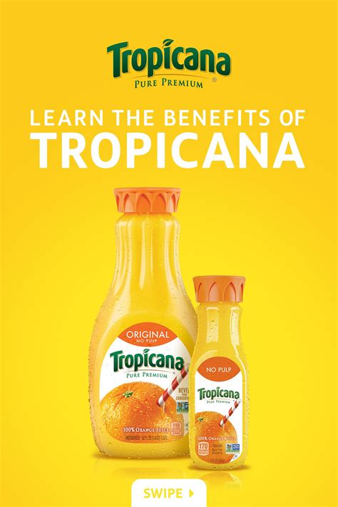 Learn The Benefits Of Tropicana Pure Premium Orange Juice High Fiber