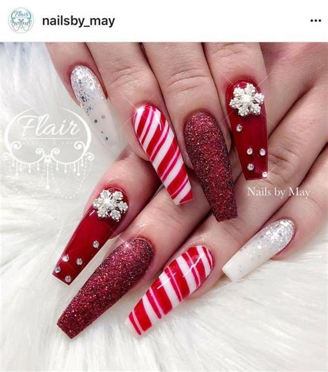 Pin On Christmas Nails