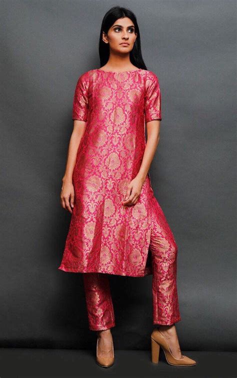 Buy Brocade Indian Pant Punjabi Suit For Women Pakistani Wedding Online