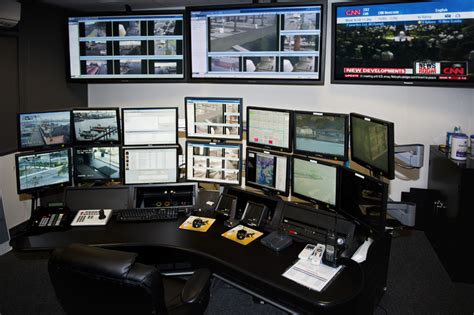 Americon Security Room Workstations Cct Furniture Surveillance Consoles