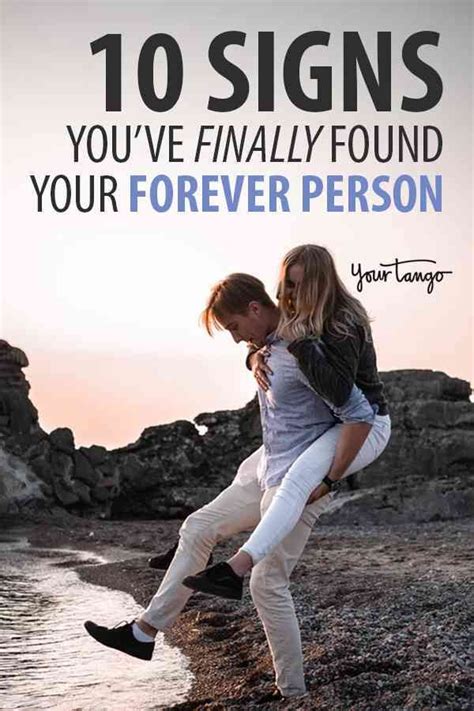 Signs You Ve Finally Found Your Forever Person Soulmate Signs Finding Your Soulmate