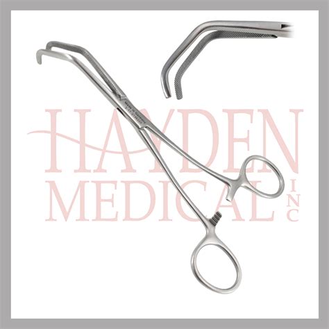 Satinsky Vascular Clamp For Vena Cava Hayden Medical Inc