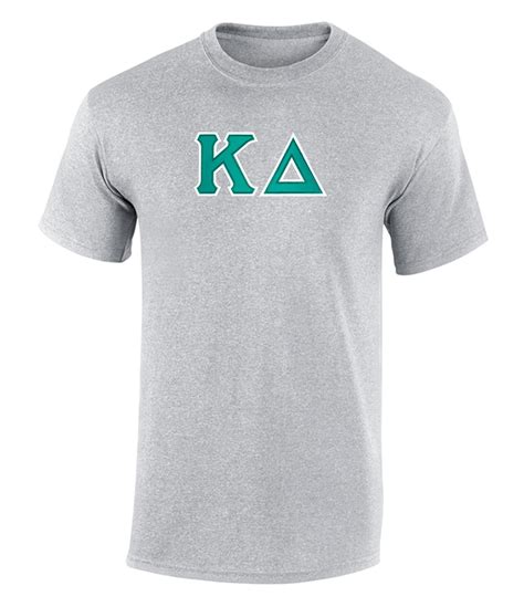 Kappa Delta Twill Letter T Shirt 6161 Jznovelty