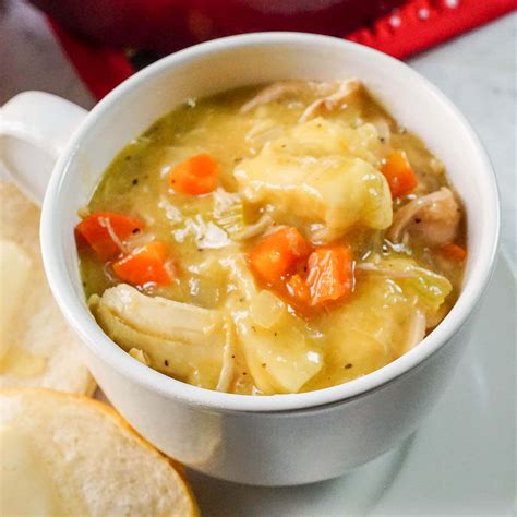 Chicken and dumplings, one of the most quintessential of all comfort foods, is made with big, fluffy homemade dumplings and juicy traditionally, chicken and dumplings would have been made by boiling an entire chicken in water, then using the broth to cook the dumplings. Chicken and Dumpling Soup Recipe - Bowl Me Over
