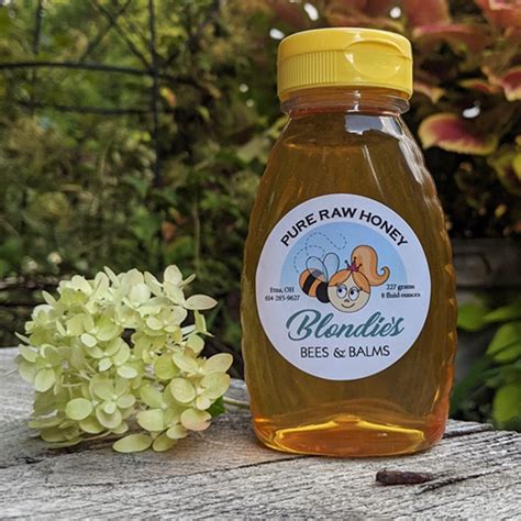 Raw Honey And Bee Products Columbus Oh Blondies Bees And Balms