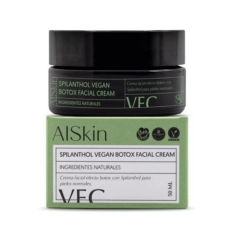 Spilanthol Vegan Botox Facial Cream Alskin Alskin Cosmetics