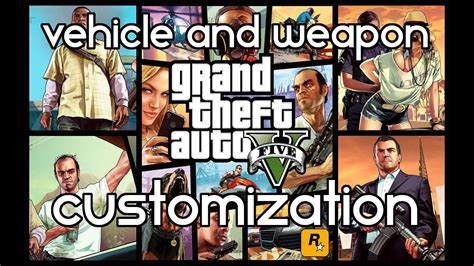 Gta 5 Weapon And Car Customization In Depth Gta V Gameplay Youtube