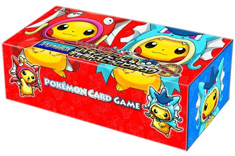 Pokémon Tcg Xy Magikarp And Gyarados Poncho Pikachu Special Box Cn
