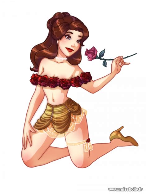 cheeky fan artist creates the most adorable disney pin ups