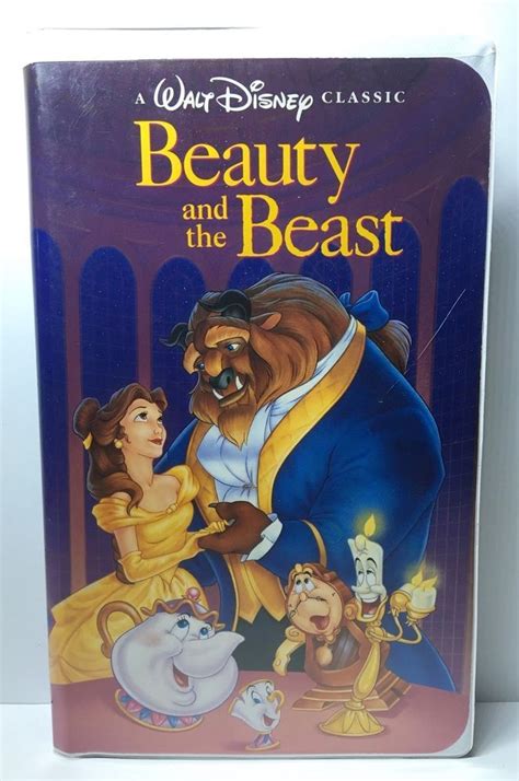 Beauty And The Beast Walt Disneys Black Diamond Classic Vhs 1992