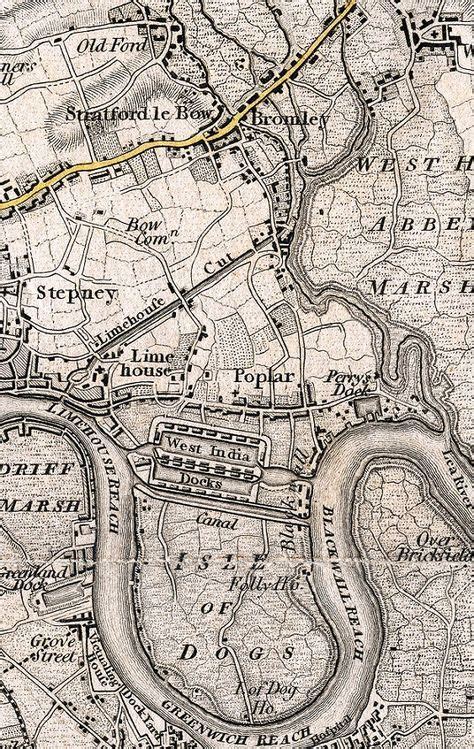 The East London History Society Bow Bromley And Poplar Maps