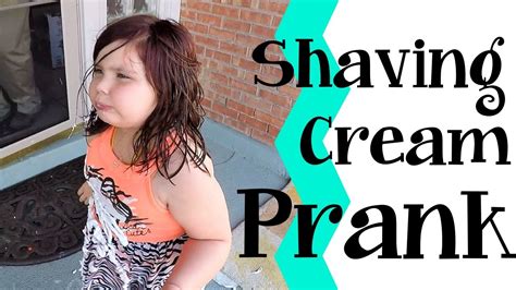 😆 Prank With Shaving Cream 😆 Youtube