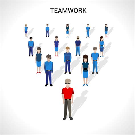 Teamwork Concept Illustration 443846 Vector Art At Vecteezy