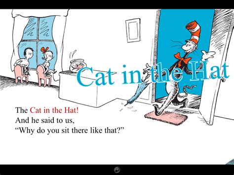 Seuss' the cat in the hat'. Cat In The Hat Book Quotes. QuotesGram