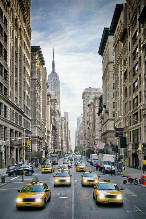 New York City 5th Avenue Street Scene Photograph By Melanie Viola Pixels