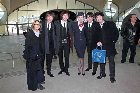 Beatles Fever Hits Jfk Airport At The Plaque Unveiling Event In