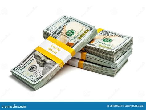 Bundles Of 100 Us Dollars 2013 Edition Banknotes Stock Photo Image Of
