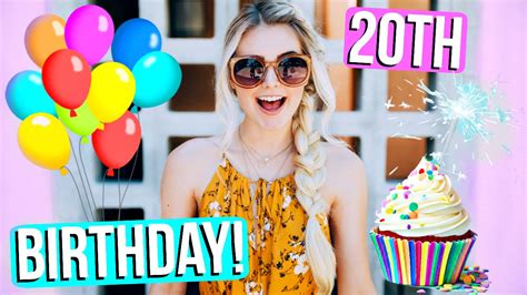 Let's be honest, a 20th birthday can be hard to think of things to do. ASPYN'S 20TH BIRTHDAY CELEBRATION! - YouTube
