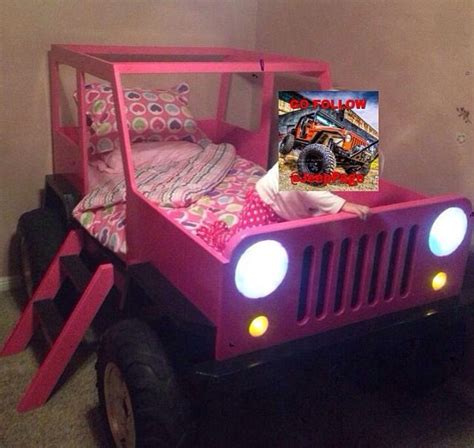 Jeep Toddler Bed Pink Stuff For Charissa Pinterest