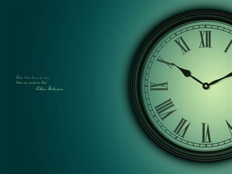 48 Wallpapers For Desktop With Clock Wallpapersafari