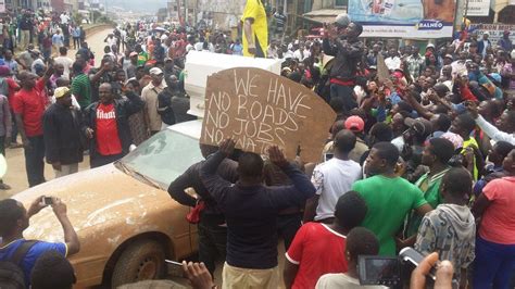 Bamenda Protests Mass Arrests In Cameroon Bbc News